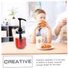 UPKOCH 2pcs Convenient Syrup Pumps Versatile Dispenser for Honey and Syrup Bottles for Restaurants and Home Use Effortless Replacement for Various Containers view 3