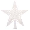 LUOZZY Christmas Tree Topper Christmas Tree Star Ornament Xmas Treetop Hollow Star for Xmas Party Ornament Decorations view 1