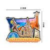Windhoek Namibia Fridge Magnet Wooden Magnet Art Souvenirs Creative Collection Handmade Travel Home Office Gifts Landscape Refrigerator Decor 11140 view 3