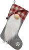 Christmas Stocking,Hanging Beads for Doorways 70's Big Stockings Candy Gift Socks Christmas Decorations Home Holiday Christmas Party Decorations Plastic Ornament Hooks Clear view 1