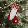 Christmas Stocking,Hanging Beads for Doorways 70's Big Stockings Candy Gift Socks Christmas Decorations Home Holiday Christmas Party Decorations Plastic Ornament Hooks Clear view 3