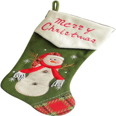 Christmas Stocking,Pencil Ornament Candy Gifts Socks Personalized Fireplace Stocking Christmas Home Decorations and Party Accessory for Kids Family Holiday Swinging Penguin Car Hanging Ornament