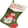 Christmas Stocking,Pencil Ornament Candy Gifts Socks Personalized Fireplace Stocking Christmas Home Decorations and Party Accessory for Kids Family Holiday Swinging Penguin Car Hanging Ornament view 1