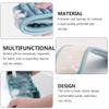 2 Pairs Plush Toilet Seat Cover adhesive cloth toilet cover Cushion Potty Training Mat pad polyester travel soft sanitary napkin view 2