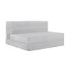 Heyward 4.5 Trifold Sofa + Mattress | Twin XL Size | Portable Certi PUR-US Certified Firm Foam Folds Into Couch | Washable Panne Velvet Material w/Non-Slip Base | 78L x 38W x 4.5H view 1