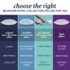 Beckham Hotel Collection Shredded Memory Foam Pillow 2-Pack Queen | Adjustable Fill Cooling Bed Pillows for Side, Back & Stomach Sleepers view 2