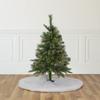 Northlight Pre-Lit Kingston Cashmere Pine Full Artificial Christmas Tree Clear Lights, 3', Green view 2