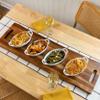 Large Acacia Serving Board with Handles, 36 x 12 Inch Rectangular Charcuterie Platter, Natural Wood Server for Meat, Cheese Board, and Party Appetizers, Extra Long 3ft view 4