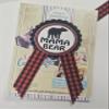 Amy's Bubbling Boutique Baby Bear Shower Gender Reveal Party Supplies Sash Pins Mommy Daddy (Mama & PAPA PIN Set) view 3
