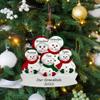 CHEERZEER CUSTOMIZE Grandparents and 3 Grandkids Christmas Ornament Personalized, Our Grandkids Ornament, Grandma Grandpa and Grandchildren view 4