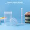 40 pcs Pushable Cake Holders Containers Lids Desserts Ice Cream Weddings Birthdays Parties view 3