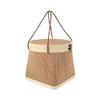 RDSAQWEXC Storage, 1-Pack, Woven Sundry Baskets, Crab Bamboo Storage Container, Retro Gift Candy Flower Holder view 1