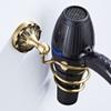 1 Set Wall-mounted Hair Dryer Rack Bathroom Organizer Home Storage Organizer Rack Wall Hair Dryer Rack Hair Dryer Holder Hair Dryer Ornament Hair Tool Rack Hair Dryer Holding Rack view 2