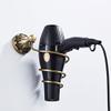 1 Set Wall-mounted Hair Dryer Rack Bathroom Organizer Home Storage Organizer Rack Wall Hair Dryer Rack Hair Dryer Holder Hair Dryer Ornament Hair Tool Rack Hair Dryer Holding Rack view 3