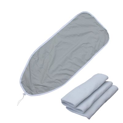 AOKEBR Iron Table Cover,Ironing Board Covers,Replacement Iron Board Padded Covers,Ironing Board Cloth Cover,with Silver Coating,Ironing Board Covers,Easy-Fit,for Steam Irons,Easy Installation