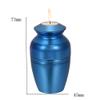 SHEIL Stainless Steel Jar Funeral Urn Ash Keepsake Casket Pet Human Memorial Locket view 2