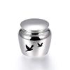 SHEIL Pet Cremation Jewelry for Dog/Cat Funeral Ashes Stainless Steel Memorial Urn Custom Engraved Keepsake Casket view 1