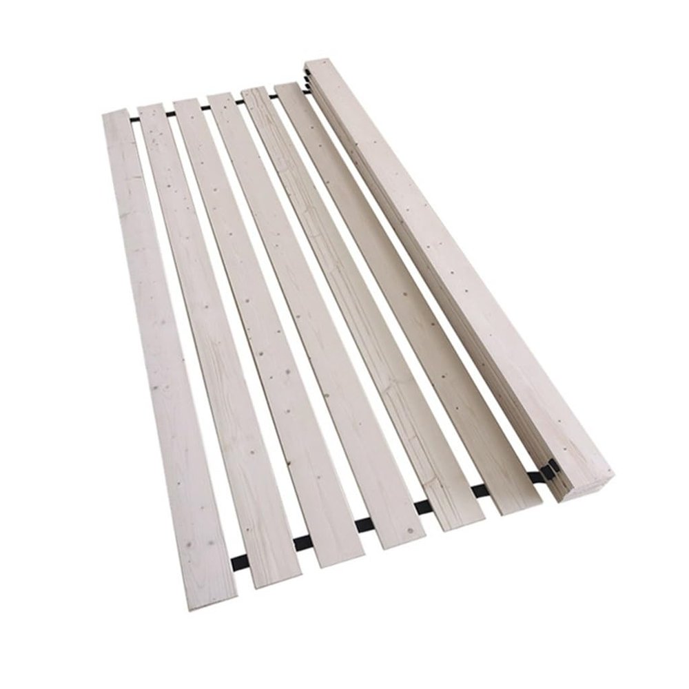 WAEYZ Folding Bed Board, Wood Mattress Hard Bed Solid Wood Bed Gasket Moisture Proof Breathable Pine Bed Rack (Color : Style 1, Size : 1000mm*1900mm)