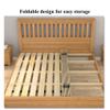 WAEYZ Folding Bed Board, Wood Mattress Hard Bed Solid Wood Bed Gasket Moisture Proof Breathable Pine Bed Rack (Color : Style 1, Size : 1000mm*1900mm) view 3