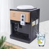 110V Electric Hot and Cold Water Cooler Dispenser 550W Top Loading Countertop Water Dispenser with Hot Cold and Room Temperature Water 60Hz Desktop Water Dispenser for Home Office Dorm (Gold) view 1