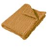 MHUQIA Chunky Knit Blanket 50x60in, Queen Size Handmade Luxury Chenille Blanket, Soft Cozy Woven Blanket for Couch Sofa Bed, Tight Braided Thick Cable Knitted Black Throw Blanket view 1