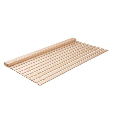 Fold Rollable Hard Bed Board, Hard Bed Solid Wood Hard Mattress Wooden Slats Folding Bedstead Bed Board (Color : Style 2, Size : 135x200cm)