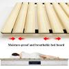 WAEYZ Foldable Hard Bed Board, Tatami Moisture-Proof Artifact Solid Wood Folding Hardboard Mattress Bedstead Soft Bed Hardening Mat (Size : 100x200cm) view 3