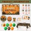 Suclain 165 Pcs Hunting Birthday Party Decorations Backdrop, Camo Deer view 2
