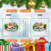 Spain Malaga Christmas Ornament Transparent Acrylic Xmas Tree Decoration Double Sided Pendant Travel Souvenir Collection Car Backpack Accessories view 2
