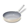 Caraway Nonstick Ceramic Mini Fry Pan (1.05 qt, 8") - Non Toxic, PTFE & PFOA Free - Oven Safe & Compatible with All Stovetops (Gas, Electric & Induction) - Cream view 1