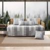 Eddie Bauer- Daybed Set, 4 Piece Cotton Bedding Set, All Season Lodge Home Dcor (Fairview Grey, Daybed) view 1
