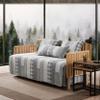 Eddie Bauer- Daybed Set, 4 Piece Cotton Bedding Set, All Season Lodge Home Dcor (Fairview Grey, Daybed) view 3