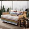 Eddie Bauer- Daybed Set, 4 Piece Cotton Bedding Set, All Season Lodge Home Dcor (Salmon Ladder Multi, Daybed) view 3