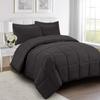 Wega Linen Luxurious Down Alternative Olympic Queen Size Comforter 5 Piece All-Season Dark Grey Duvet Insert Olympic Queen (98'' x 98'') with Corner Tabs 100% Egyptian Cotton view 1