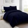 Wega Linen Luxurious Down Alternative Super King Size Comforter 3 Piece All-Season Navy Blue Duvet Insert Super King 100X120 with Corner Tabs 100% Egyptian Cotton view 1