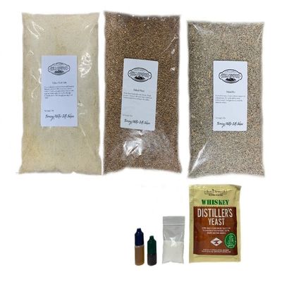 North Georgia Still Company's Willett Wheated Bourbon Style Master Distillers Kit, Fermentation Kit for Moonshine, DIY 5 Gallon Mash Kit