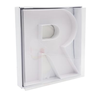 SHENGHE 12" Fillable Cardboard Letter Charcuterie Gift Cupcake Box With Cover Sweets Packaging (R)
