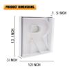 SHENGHE 12" Fillable Cardboard Letter Charcuterie Gift Cupcake Box With Cover Sweets Packaging (R) view 2