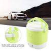 1L Mini Rice Cooker, 12v Electric Lunch Box Portable for Car, Multifunctional Food Steamer Fast Cooking Fully Automatic Non-Stick Pot for Travel Camping (Green) view 4