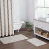 1 Piece Beautiful Oatmeal Tan Bath Rugs for Bathroom Size 20'' x 30'' | Farmhouse Touch, Extra Soft Smooth Ultra Plush, Textured Tufted Weave, Modern Style | Non Slip Backing Comfortable Classy view 1