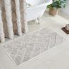 1 Piece Beautiful Oatmeal Tan Bath Rugs for Bathroom Size 20'' x 30'' | Farmhouse Touch, Extra Soft Smooth Ultra Plush, Textured Tufted Weave, Modern Style | Non Slip Backing Comfortable Classy view 3