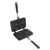CHICIRIS Taiyaki Pan, Nonstick Taiyaki Maker Fish Shape Waffle Cake Pan Pancake Double for Gas Stove, 8.9 x 5.5in view 1