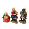 13-Piece nacimiento navideo Nativity Figurine Set. Hand-Painted Christmas Nativity Scene, 5" to 4" Tall. view 3