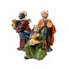 13-Piece nacimiento navideo Nativity Figurine Set. Hand-Painted Christmas Nativity Scene, 8" to 5" Tall. view 3