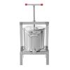 LOYALHEARTDY DIY Large Fruit Wine Press, 10L/2.6gal Honey Press Machine Grape Press for Wine Making, Stainless Steel Cider Wine Bladder Press Natural Juice Making with T-Handle view 1
