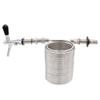 Conversion Kits For Jockey Box, Build Your Own 50' Coil Single Adjustable Flow Control Faucet, DIY Homebrew Draft Beer Box view 2