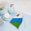 Calculay Lesotho Flag Sail Bulb Rope Storage Bag - Reusable Grocery Bag, Home, Kitchen Storage, Wedding and Birthday Party Gift Bag view 4