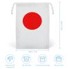 Calculay Japanese Flag Sail Bulb Rope Storage Bag - Reusable Grocery Bag, Home, Kitchen Storage, Wedding and Birthday Party Gift Bag view 2