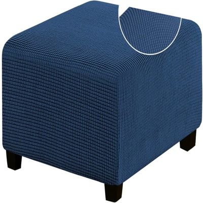 XMAYODS Ottoman Covers Slipcover 18 x 18/20x20/36 x 36 in Square Ottoman Covers Protector for Footrest Foot Stool Furniture Stretch Comfortable with Elastic Bottom