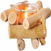 ALHJ Simple Natural Log Tree Branch Candle Holder Incense Candle Cup Romantic Home Furnishing Candle Holder (Color : OneColor) view 1